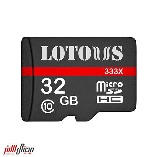 مموری میکرو LOTOUS X333 C10 32GB